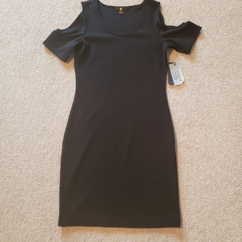Cut out black dress